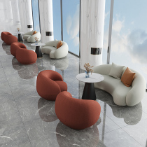 Clothing Store Beauty Salon Arc Talks Sofa guests showroom 4S Shop Lounge Reception Alien Cortex Small Sofa