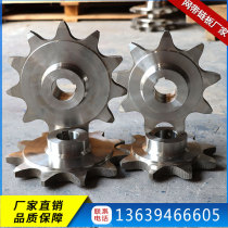 Industrial Conveying Gear 304 Stainless Steel Sprocket Non-standard Single Double Row Industrial Transmission Standard Sprocket