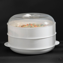 Microwave oven special heating steamer multi-function rice cooker handle ear multi-layer steamed buns cooking rice cooker water