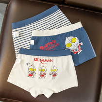 Genuine Altman childrens underwear boys cotton four-corner children cartoon boys boxer baby shorts cotton summer