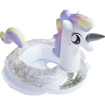 Swimming ring children inflatable sequins unicorn seat Princess horse Little Loli Mount children cute cartoon equipment