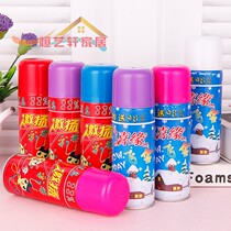 Snow spray wedding supplies Christmas snow snow spray wedding gift spray ribbon spray color strip birthday party color spray