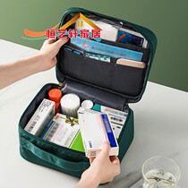 Portable first aid kit family outdoor travel medicine drug storage box small medical supplies medicine box epidemic prevention package