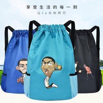 Basketball special bag personality basketball bag net bag basketball bag student portable storage bag shoulder football training