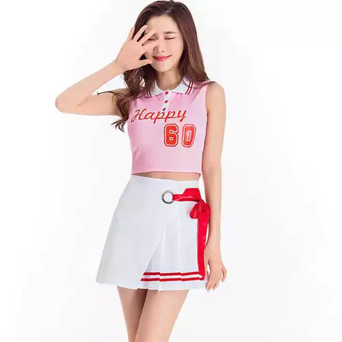 Подлинная корейская версия Lara Team Clothing Universe Girls, поющие пение студент La La Raming Group Portrait Dance Performance