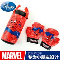 Childrens boxing gloves Spiderman sandbag suit mini hanging boy boxing gloves decompression educational childrens toys