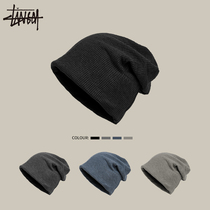 Big head wall pile hat men winter Tide brand new bag head knit hat hip hop cold hat wool hat female spring and autumn