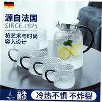 Cold kettle cool kettle glass kettle high temperature teapot large capacity tattoo housekelp soak water and summer cooling high color value