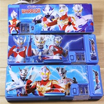 Pencil box kindergarten primary school boy Superman learning stationery armored warrior stationery box female multi-function