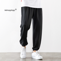2023 Spring and Autumn Leisure Knitting Sport Bowl Bowl Pants and Han Version Package Pants