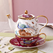 Chinese Ceramic tea set Creative personal flower tea set Teacup Mother-in-law pot set Bone China Afternoon tea flower teapot