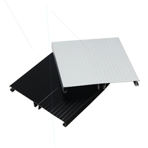 Hardware Aluminum alloy skirting line Moisture-proof skirting board Floor line Oxidation cabinet skirting line accessories