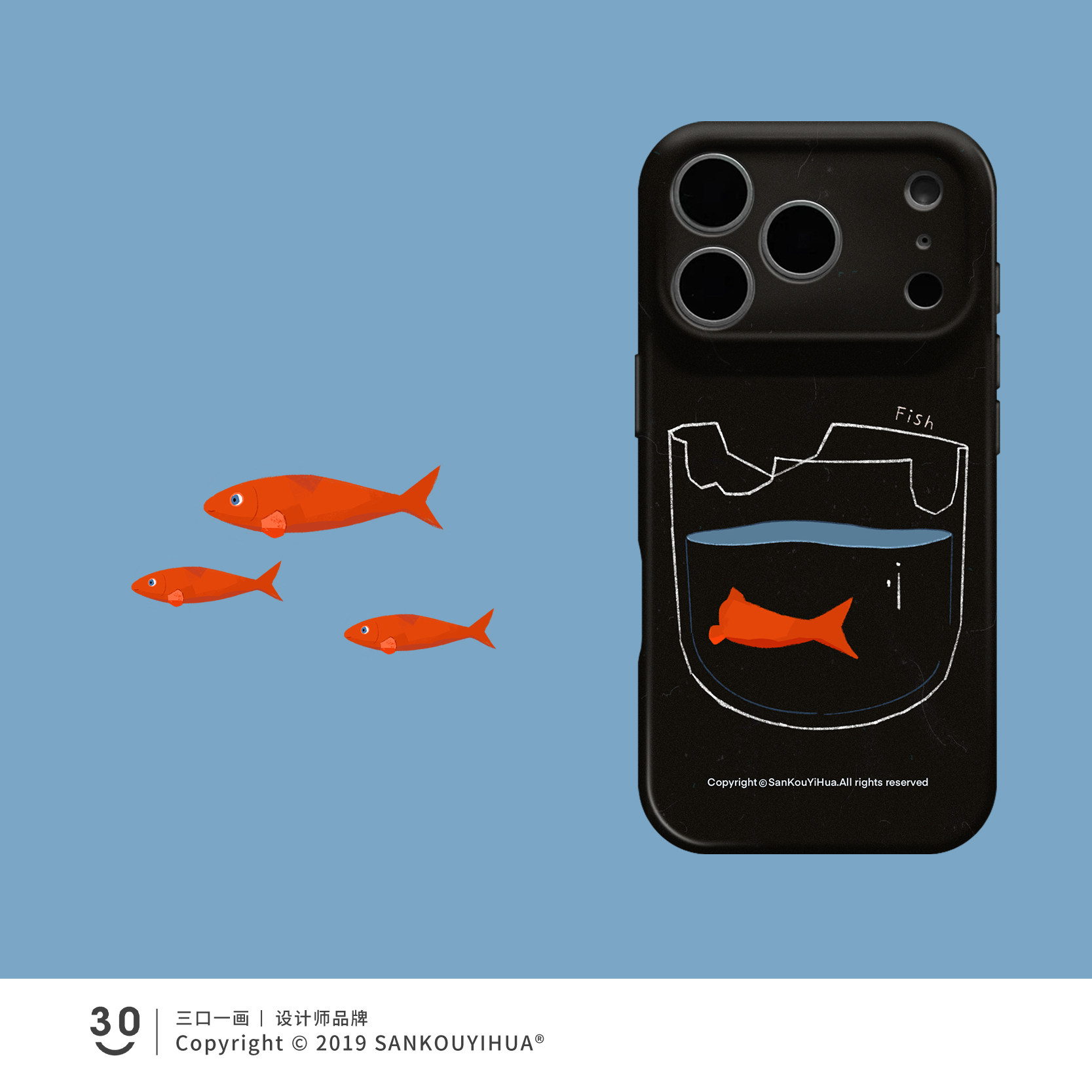 Style 14 — Red goldfish iPhoneiPhone18promax mobile phone case16pro max case17pmx — Girls 160+ - Graffiti Cat & Yellow Banana