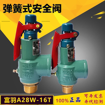 Zhejiang Fuyu Safety Valve A28W-16T Gas Storage Tank Boiler Safety Relief Valve A28H-16 Spring Full-open Type