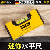 Del level Mini small 100mm portable level measuring equipment high quality aluminum alloy decoration equipment