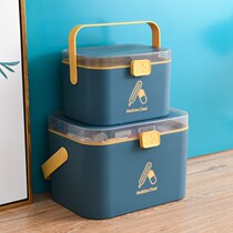 Home home medicine box Home packed large-capacity medicine box storage box Household large medical medical first aid box