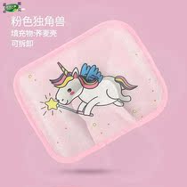 7 eight-month baby Summer 1 year old baby buckwheat shell pillow ice wire sizing whole head fixed to prevent anti-head