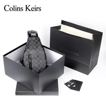 Collins Keirs chest Bag Mens shoulder bag shoulder bag mens fashion brand running bag multi-function large capacity oblique span bag