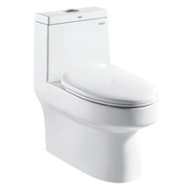 Hegii Hengjie conjoined toilet high efficient and powerful impulse white floor row modern light luxury HC0129DT