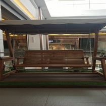 Ofu Garden Outdoor Leisure series teak 2 swing T-ML-024-2 without other accessories