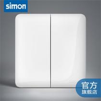 I6 Series Two-Position Single Switch Safety and Leakage Prevention Simon Simon Red Star Meikailong Nanping Shopping Mall
