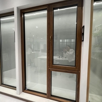 Haiying doors and windows 115 series aluminum-wood composite windows Non-standard custom heat insulation sound insulation windproof (modern) Xia Gang