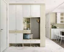 Orange Home-1A series veneer Tila modern simple Nordic style custom cabinet multi-color optional deposit
