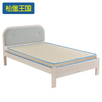 Songbao Kingdom Simple Style Soft Bag Solid Wood Single Bed 1 2*1 9m TC035S