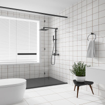  Dongpeng tiles Nordic lattice tiles Small white tiles Bathroom tiles Kitchen wall tiles Toilet tiles Bathroom tiles