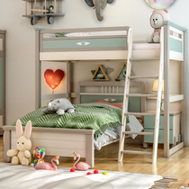 Fu met on the bed of solid wood bunk bed bunk beds adult adults multifunction childrens bunk bunk bed