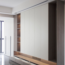 Zolarly EGTV cabinet Customized Open Clothes Clothes One Door to Top Closet Knos