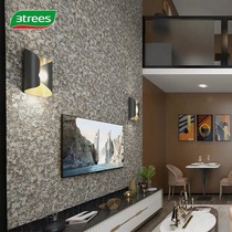 Three trees Art paint Athens stone background wall interior wall paint stone texture latex paint indoor package