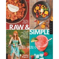 Food delicious Raw and Simple: Eat Well and Live Radiantly electronic book light