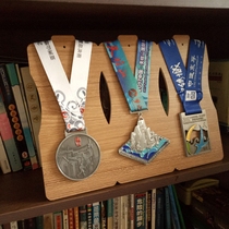 Competition results medal hanger photo frame medal collection display marathon cross-country running reward table