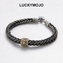 Turkey bracelet men sterling silver bracelet niche design couples knit bracelet women bracelet to give boyfriend birthday gifts