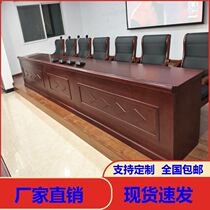 Lecture hall Podium podium podium desk Staff creative long table Trial table Large training room