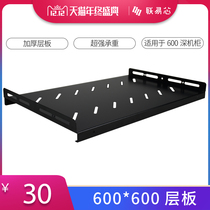 Lianyi core cabinet laminate partition cabinet accessories screws 600 600 cabinet board black tray baffle 19 inch Universal Cabinet tray 1u 2u