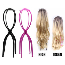 50cm elevated headgear bracket high wig stand for women long hair display stand