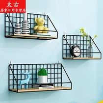  Shelf room on the radiator Bedroom wall shelf Wall hanging basket Wall storage rack Punch-free partition