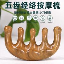 Head massage tool paw massager instrument artifact for middle-aged and elderly people comb meridian dredging head therapy for the elderly