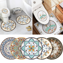 New Products Toilet toilet Toilet Sticker waterproof Self-adhesive U waterproof non-slip mat Side Toilet Lid Decorated with Painted Bottom Seat