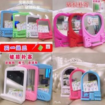 Hanging wall mirror square hanging room wall mirror simple creative bathroom vintage dressing table Bath Wall Mirror