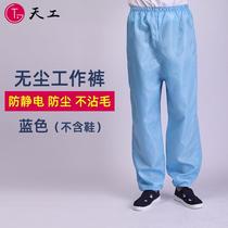 Anti-static pants food electronics factory dust-free workshop protection Foxconn dust-proof ash isolation work clothes pants women