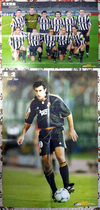 Contemporary Sports Champions League Juventus Family Favor Conte Inzaghi Real Madrid Star Luis Figo Football Posters