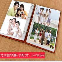Photo Customized photo album thin graduation book student blue creative commemoration seven-inch paste type 4 couple 7 wash three