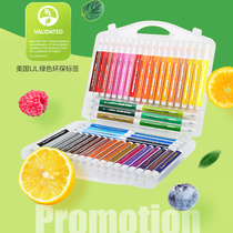  Chenguang stationery soft head watercolor pen set 12 colors 18 24 36 48 colors childrens painting color pen MG Kids triangle rod can be washed and eaten ZCPN0385