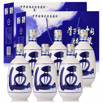 白酒 山西杏花村汾酒 30年陳醸（清香型白酒）500ml 53度 Amazon.co.jp: 中国白酒 杏花村 青花汾酒 30年陳醸（清香型白酒