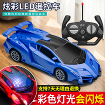 Remote control car toy remote control car four-wheel drive charging car childrens toy collision resistant boy electric wireless racing car