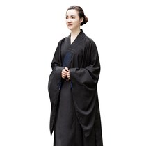 Satin Sanskrit sea turquois served in spring and summer long gown with all four seasons male and female monk served with sea clear clothes monks clothes