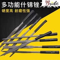 Filing Knife Steel Filing Metal Dunk Polish Tool Semi-circle Filing Knife Triangle Flat Filing Wrong Grinding Iron Poke Knife Frustration Knife
